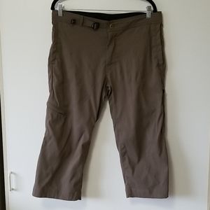 prAna Nemesis Brown Knicker - Size Medium